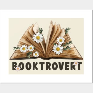 Booktrovert - book lover - book lover Posters and Art